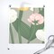 Lily Of The Valley Spring Floral Large Scale Pastel Pink Yellow Custom Printed Fabric by Spoonflower Various Fabrics by the Yard or Fat Quarter